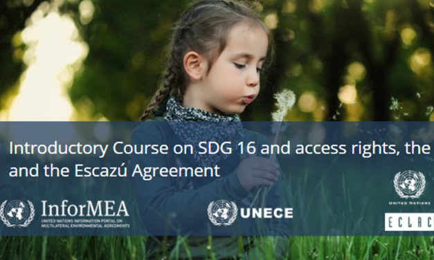 Introductory Course on SDG 16 & access rights