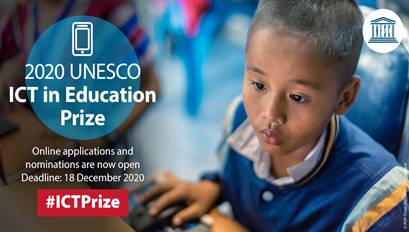 2020 UNESCO ICT in education Prize