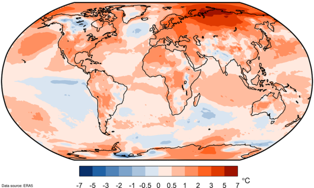 Europe 2020: warmest year on record