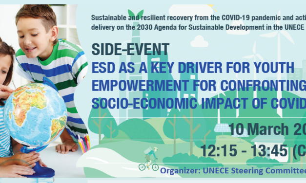 ESD & Empowerment of Youth UNECE Event 10 March 2021