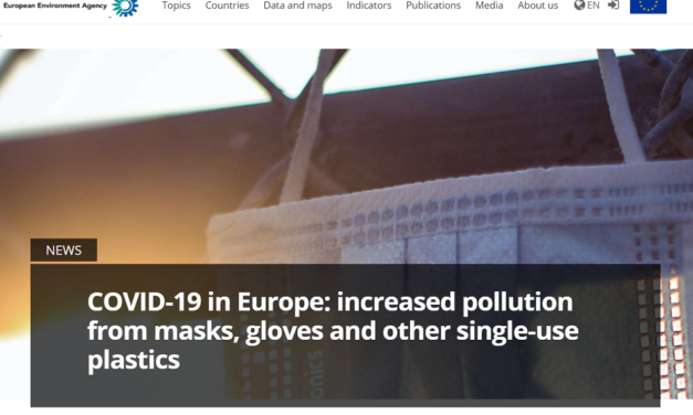 COVID-19 increases the single-use-plastics’ pollution in Europe