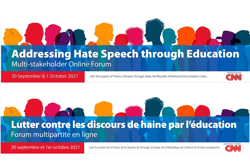 Addressing hate speach through education