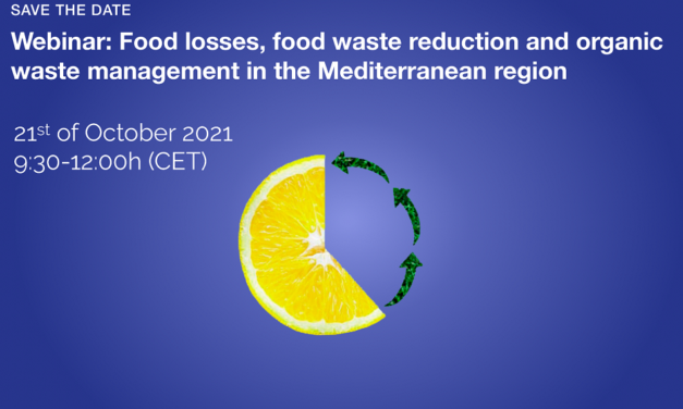 Webinar on food waste mananagement in the Mediterranean