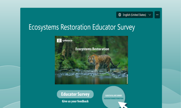 Educator Survey on Ecosystems Restoration