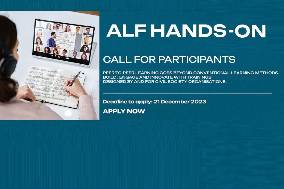 ALF Hands-On for trainers: Open Call for Participation!