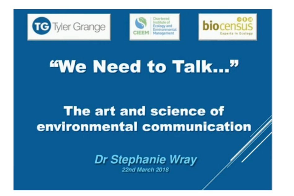 Effective Environmental Communication
