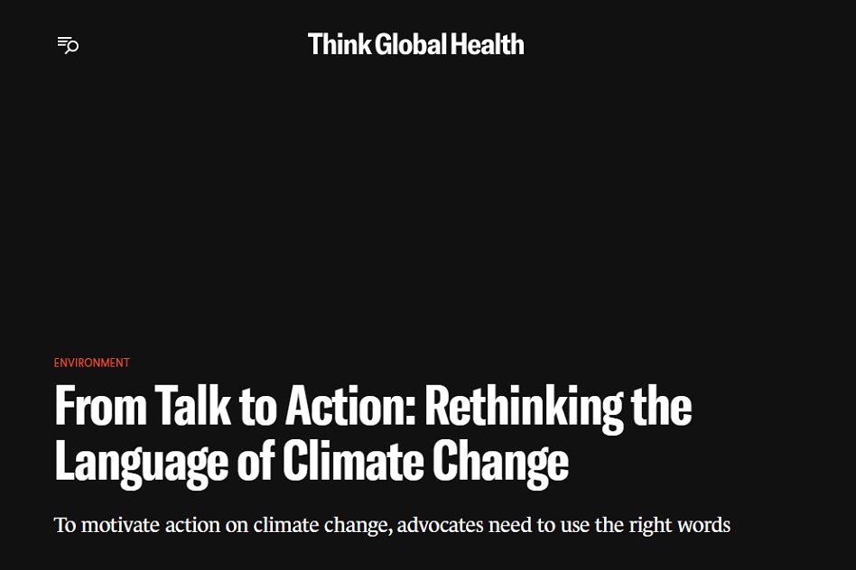 The language we use for climate change matters