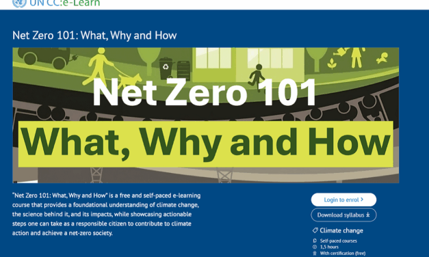 E-course: Net Zero 101: What, Why, How