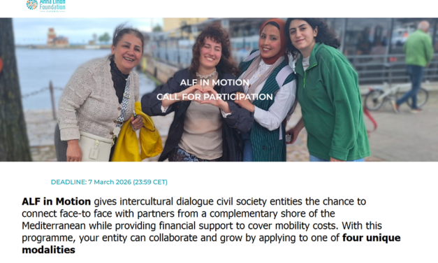 ALF in Motion funds Mobilities across the Mediterranean