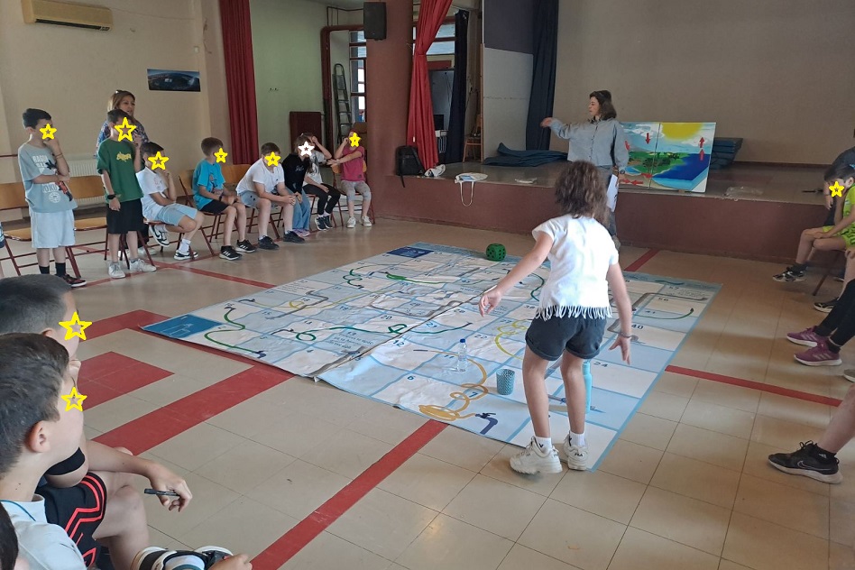 200+ students in Chalkida played & learned about water