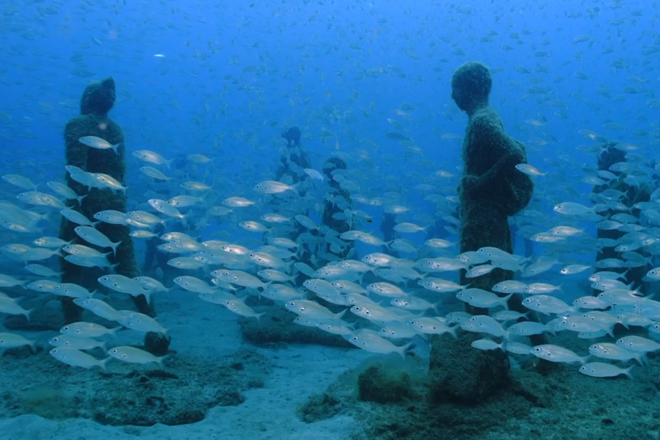 Underwater art-works of Jason deCaires Taylor